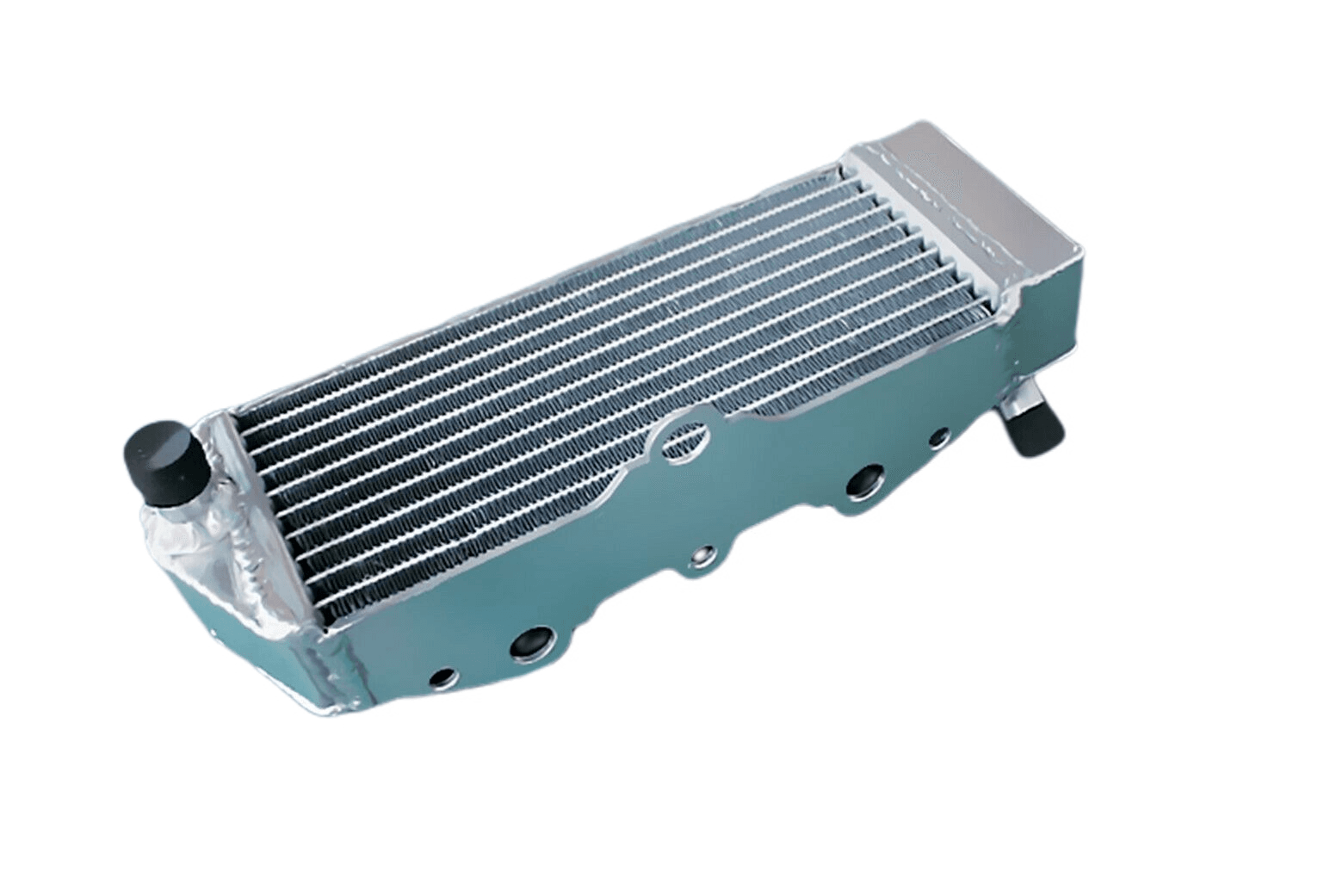 Top Grade right+left Aluminum Radiator Fit Suzuki RM 250 1989-1990; RMX 250 X 1989-1998 - Image 4