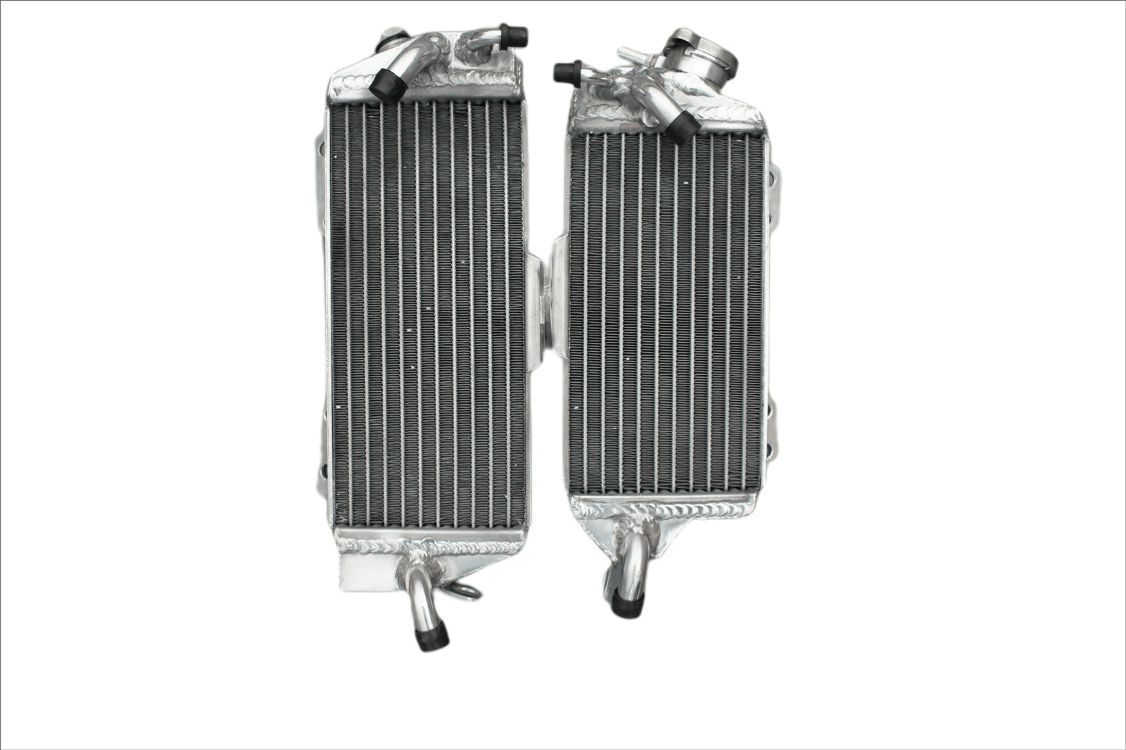 Best Right+Left Braced Aluminum Radiator Fit Kawasaki KX125 1992-1993/KX250 1990-1993 - Image 3