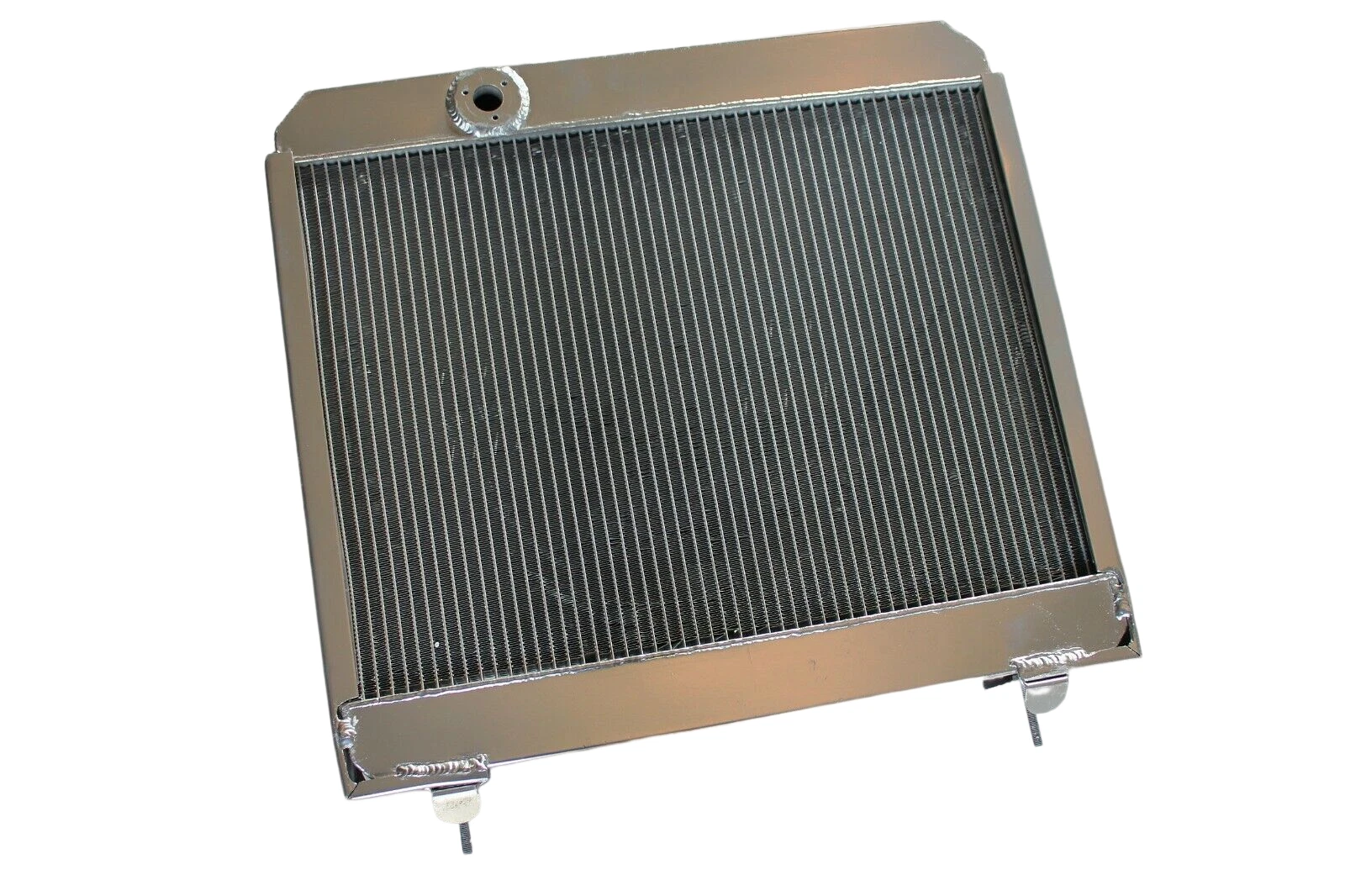 Fit Jaguar E-Type 4.2L XKE Series 2 1969-1971 AT Aluminum Radiator 3 Fit Jaguar E-Type 4.2L XKE Series 2 1969-1971 AT Aluminum Radiator - Image 3