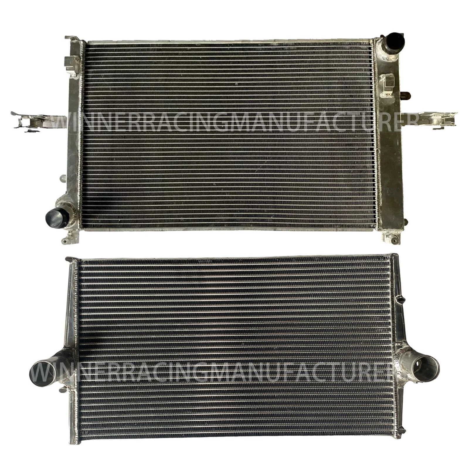 Aluminum Intercooler+Radiator For Volvo S60 R/V70/XC70/S80 T5 MT 1998-2009