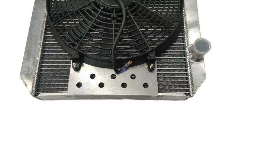 Fan &Mounting+ALUMINUM RADIATOR for MG MGC GT 2.9L 1967 1968 1969 - Image 3