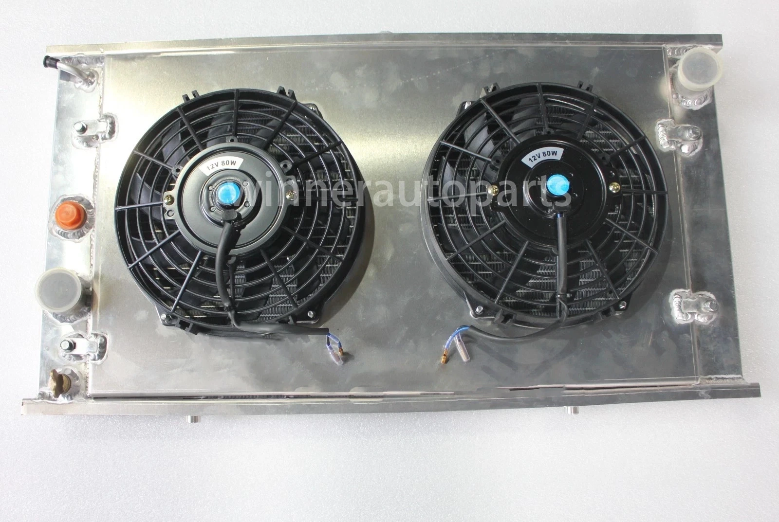 ALUMINUM RADIATOR & 2 FANS FIT Alfa Romeo GTV-6 GTV6 2.5L 1979-1988 1 ALUMINUM RADIATOR & 2 FANS FIT Alfa Romeo GTV-6 GTV6 2.5L 1979-1988